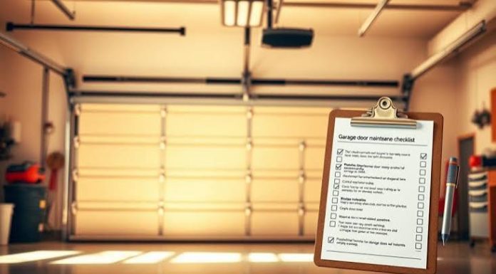 Garage Door Maintenance: What to Check Every Season garage door maintenance checklist seasonal